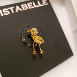 Cristabelle baby chick duck crystal pin Nordstrom